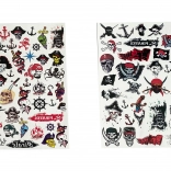 Adesivi tatuaggio per ragazzi 25 cm