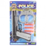 Set della polizia con manette