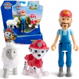 Paw Patrol personaggi Marshall, contadino Al e pecora – set per il gioco creativo