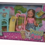 Bambola Evi al parco giochi per cuccioli