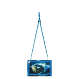 Portafoglio per Bambini da Collo con Auto da Corsa