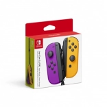 Coppia di Joy-Con Viola Neon/Arancione Neon
