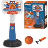 Set da basket per bambini Woopie con altezza regolabile e pompetta