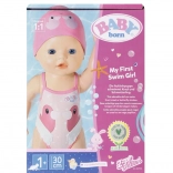 BABY born My First nuotatrice – bambola che nuota per giochi d’acqua 30 cm