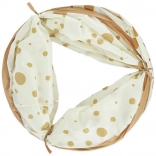 Bieco tunnel da gioco autoespandibile con pois