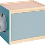 Scatola Tattile in Legno per Bambini