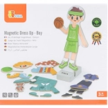 Set magnetico per vestirsi VIGA – ragazzo