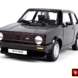 Bburago 1:24 Volkswagen Golf MK1 GTI nero 18-21089
