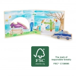 Libro Interattivo in Legno della Polizia Small Foot