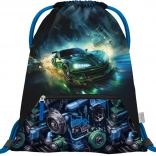 Baagl sacca con tasca – auto da corsa