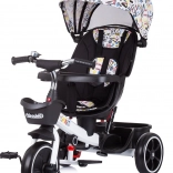 CHIPOLINO Triciclo con cappottina Smart 2in1 Bianco