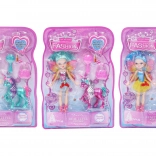 Bambola fata con unicorno 21 cm