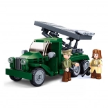 Sluban lanciarazzi russo Katyusha – set di costruzione Battaglia di Budapest