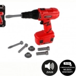 Trapano a batteria con accessori