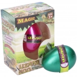 Uovo con lucertola crescente