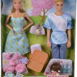 Bambole Steffi e Kevin al picnic