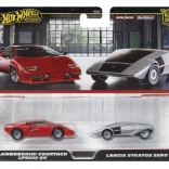 Hot Wheels confezione doppia premium di macchinine – Lancia e Lamborghini 1:64