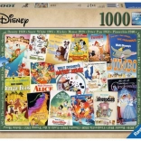 Puzzle Disney Vintage Film Poster 1000 pezzi Ravensburger