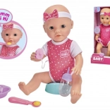 Bambola New Born Baby Hungry 38 cm