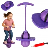Saltatore a Pogo per l'equilibrio dei bambini viola