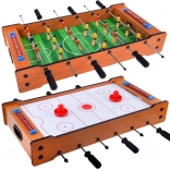 Gioco da tavolo 2 in 1 – calcetto e air hockey