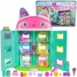 Grande casa dei gatti con ascensore e bambola Gabi – GABBY’S DOLLHOUSE The Movie, luci e suoni