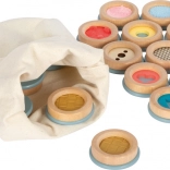 Memory tattile in legno per l’apprendimento sensoriale