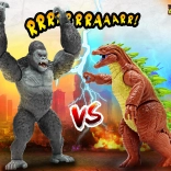 Primal Clash scontro Boss vs King Kaiju – set di action figure 21 cm