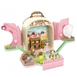 Coniglietto nel set da fattoria 3in1