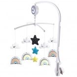 Carillon musicale mobile per bambini con arcobaleno