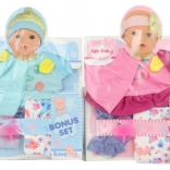 Abbigliamento per bambola 40 cm con pannolino e ciuccio