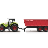Trattore con rimorchio ed effetti