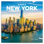 Calendario per appunti New York 2026