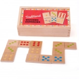 Domino in legno Bigjigs Toys classico