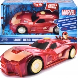 Eroe luminoso IRON MAN – piccola automobilina con suoni e luci