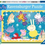 Puzzle Ravensburger Peppa Pig: Mondo sottomarino 35 pezzi