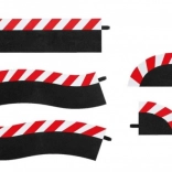 cordoli esterni per pit lane per piste Carrera Evolution/Digital 132/124, set da 5 pezzi