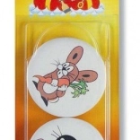 Gomma tonda morbida con stampa Talpa KOH-I-NOOR