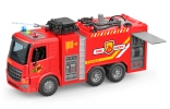 Camion dei pompieri con spruzzo d’acqua ed effetti luminosi e sonori 30 cm