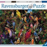 Puzzle 2D 1000 pezzi Arte degli uccelli