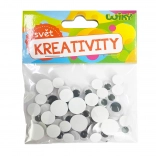 Occhi mobili – mix di dimensioni, 60 pz