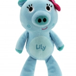 Maialino Lily peluche 17 cm