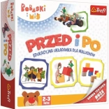 Prima e dopo – puzzle educativo BOBASKI I MIŚ