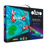 Set artistico OKTO SENSOTY ART Carpe koi 30 × 40 cm