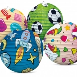 Lampione di carta a sfera da 25 cm