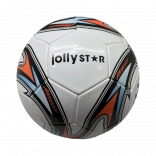 Pallone da calcio in pelle Jolly Star Champion, misura 5