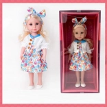 Bambola con capelli biondi 38 cm