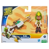 Star Wars Young Jedi Adventures – speeder e action figure di Kai Brightstar