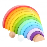 Arcobaleno impilabile in legno XL small foot