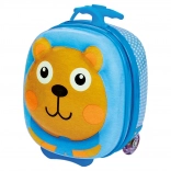 Valigia per bambini con rotelle Orso 30 cm